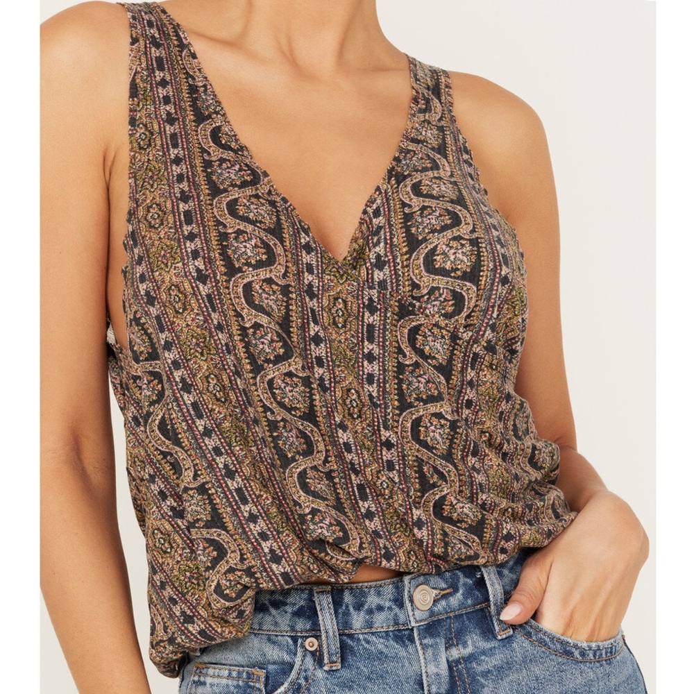 Free People Your Twisted Tank Top Size M
